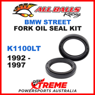 All Balls 55-144 BMW K1100LT 1992-1997 Fork Oil Seal Kit 41.7x55x7.5/10 ...