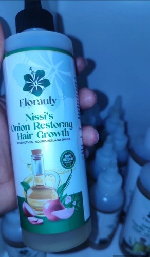 Onion Hair Growth Oil for All Hair Types/ Restoring Onion Hair Growth Oil - Picture 2 of 6