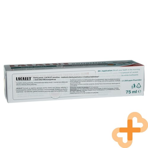 Lacalut Sensitiv Empfindliche Zähne Und Gentle Zähne Bleaching Zahnpasta 75 ML - Bild 16 von 24