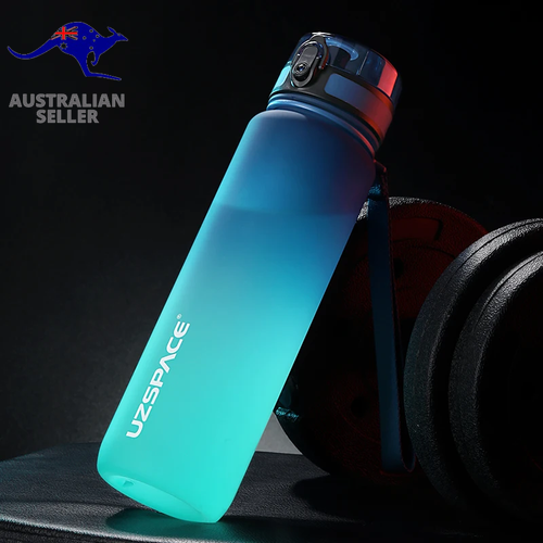 500/800/1000ML Sport Water Bottle Portable Leakproof Shaker Drinkware Outdoor To - Picture 19 of 31