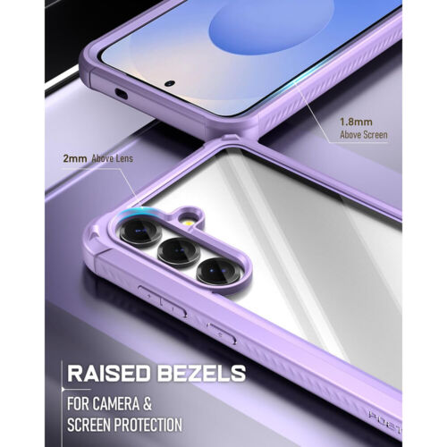 Für Samsung Galaxy S25 5G Hülle Integriertes Display 2 Frontrahmen Stoßfest Cover - Bild 4 von 31