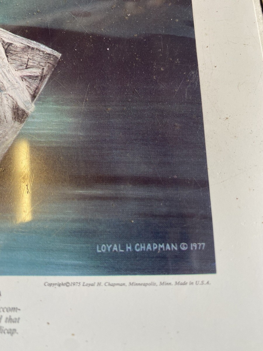 LOYAL H. CHAPMAN　究極のゴルフコース　17番　リトグラフ Loyal H. Chapman The Ultimate Golf Course No. 17 Lithograph
