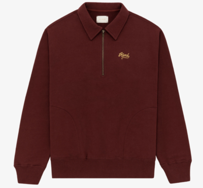 Aime Leon Dore Chain Stitch Quarter Zip Sweatshirt F/W 21 | eBay