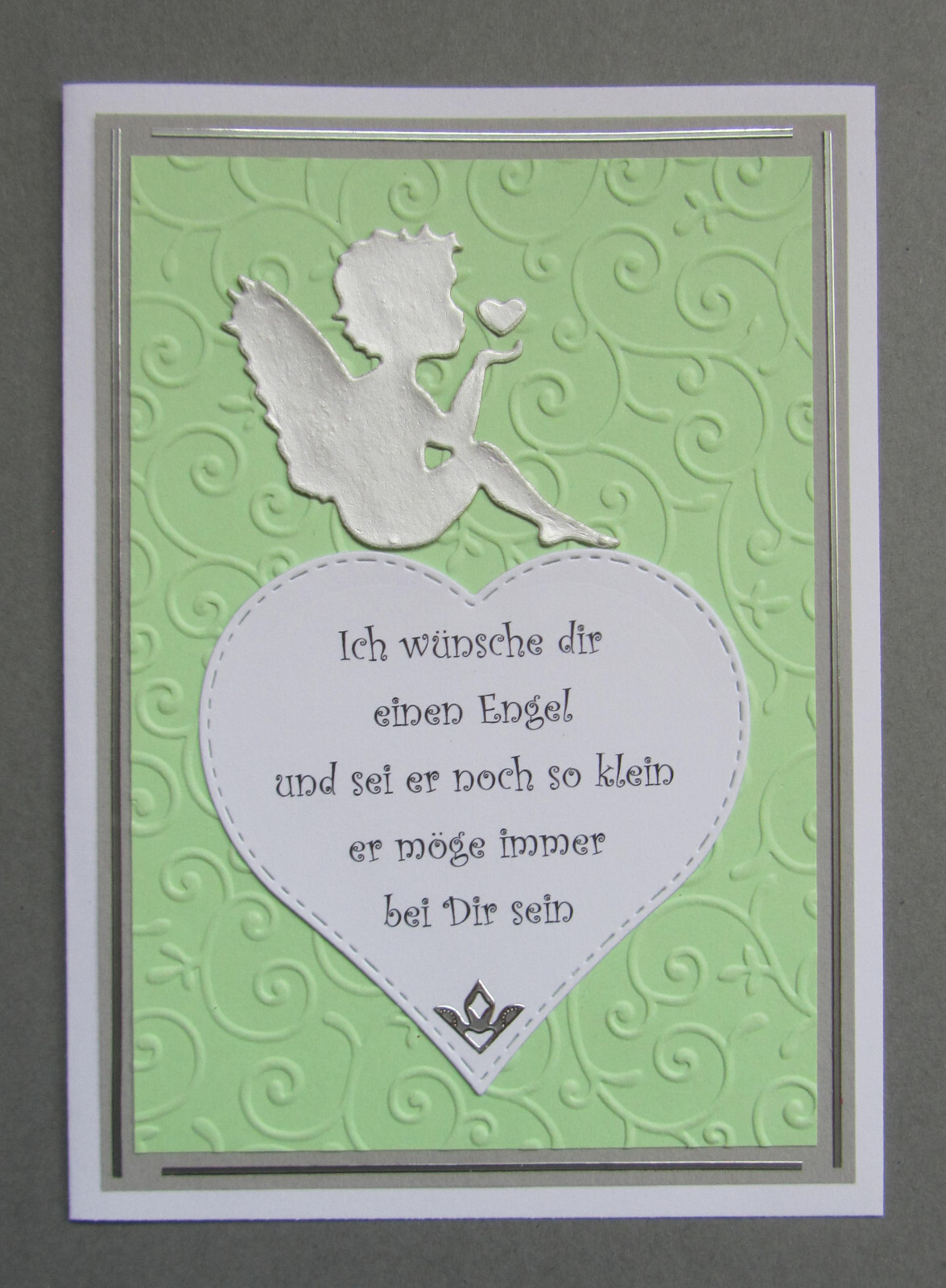 Engel Karte Taufe Geburt Patenkarte Pate Taufspruch Wünsche Mädchen Glückwünsche