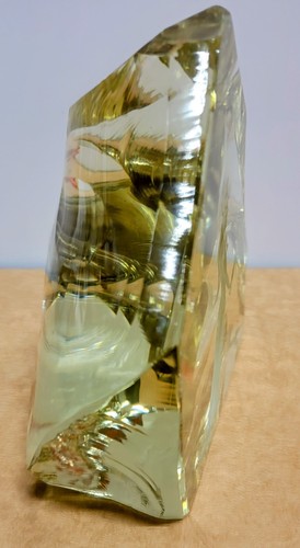 Ekenas John Orwar Lake Engraved Crystal Art Glass Paperweight Fairytale Princess - Picture 6 of 12