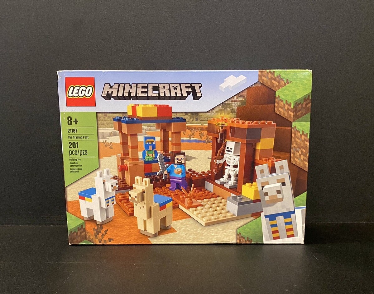 Lego 21167 Trading Post Minecraft Lego Lego Trading Post Minecraft
