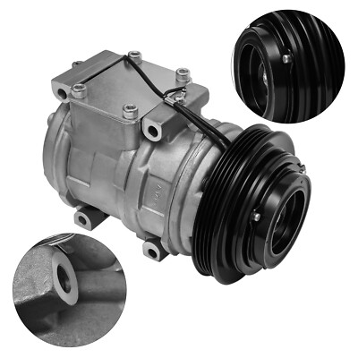 A/C Air Conditioner Compressor & AC Clutch For Toyota Tacoma V6 3.4L 1995-2004