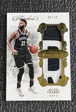 🔥ALLEN CRABBE 2017 FLAWLESS DP GOLD GAME USED 