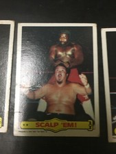 1985 Topps WWF #24 Junkyard Dog {creased}
