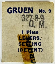 GRUEN  EB443 CAL327-8-9 OM SETTING LEVER DETENT FACTORY WATCH REPAIR PART WP2