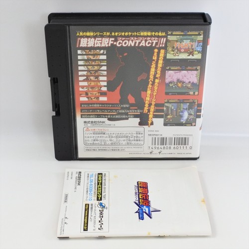 FATAL FURY 1st Contact Neo Geo Pocket Color SNK 2134 np - Picture 2 of 12