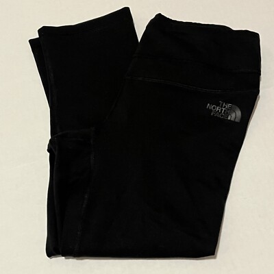 The North  Face ~ Flash Dry Women's XS ~ Athletic Black Cropped Leggings
