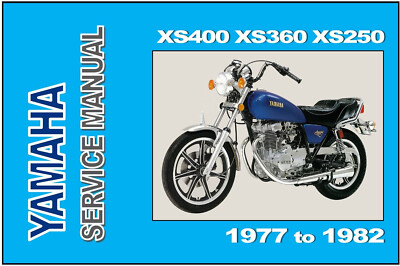 YAMAHA Workshop Manual XS400 XS360 XS250 1977 1978 1979 1980 1981