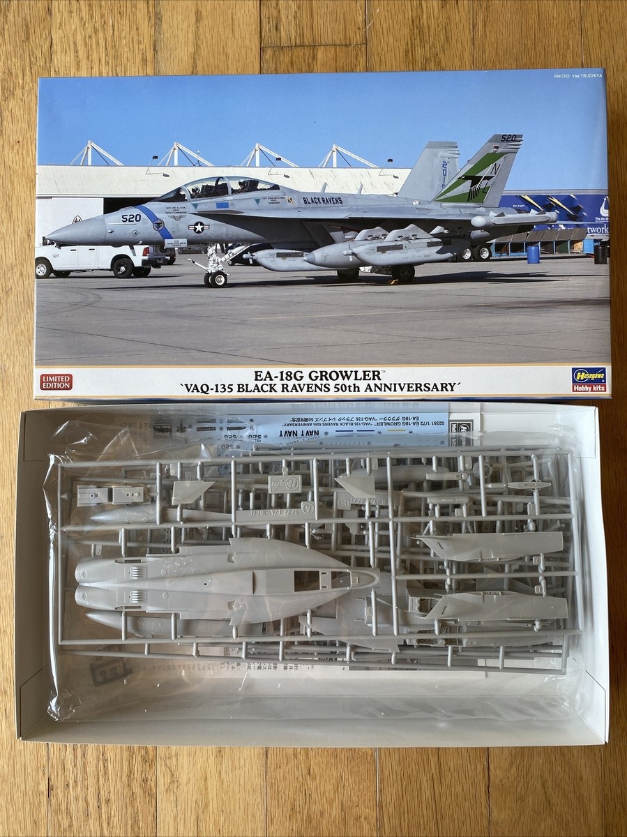 1/144 EA-18G VAQ-135 ブラックレイブンス CAG機 デカール 非売品