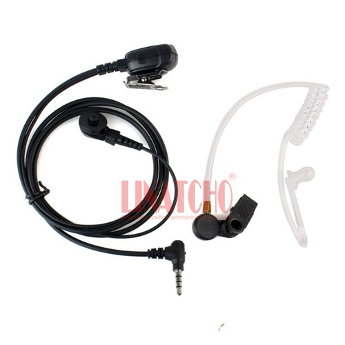 Air Tube 3,5MM Słuchawki Walkie Talkie PTT MIC Słuchawki VX-1R VX-2R VX-3R FT-60R - Zdjęcie 5 z 10