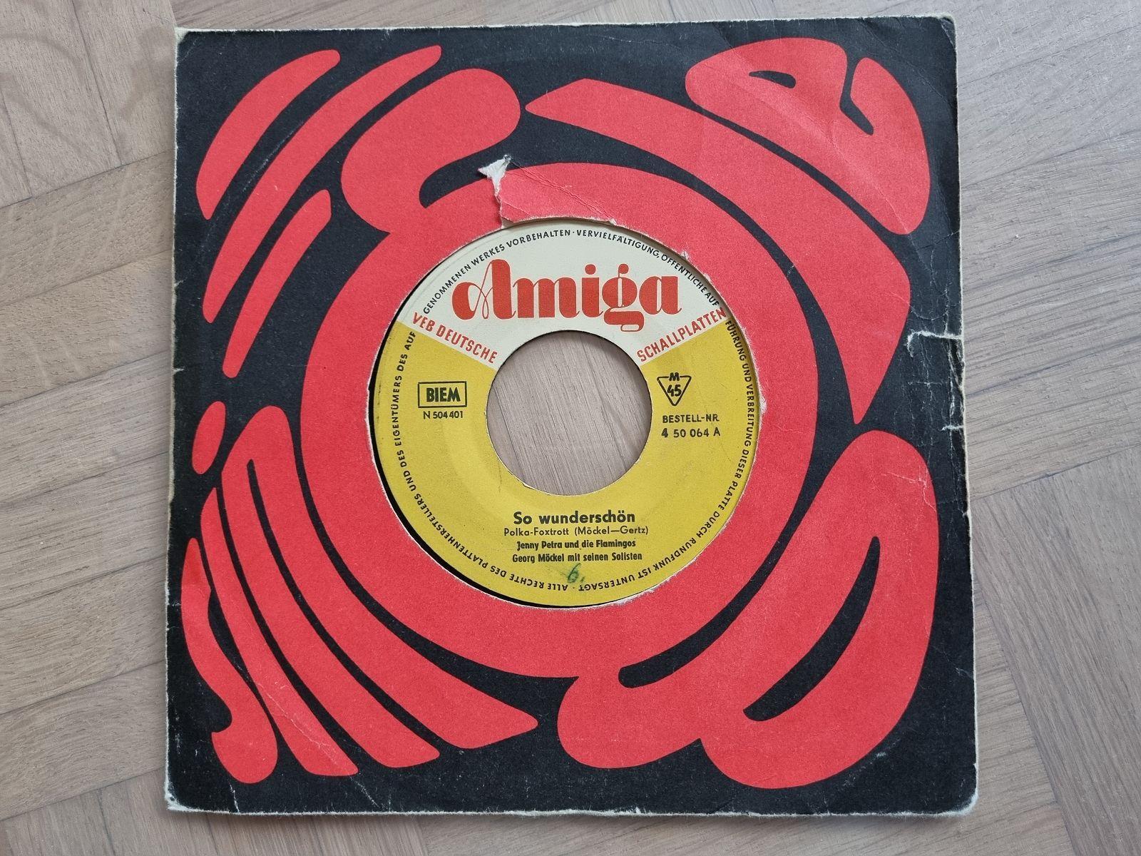 7"" Single Jenny Petra - So wunderschön Vinyl Amiga