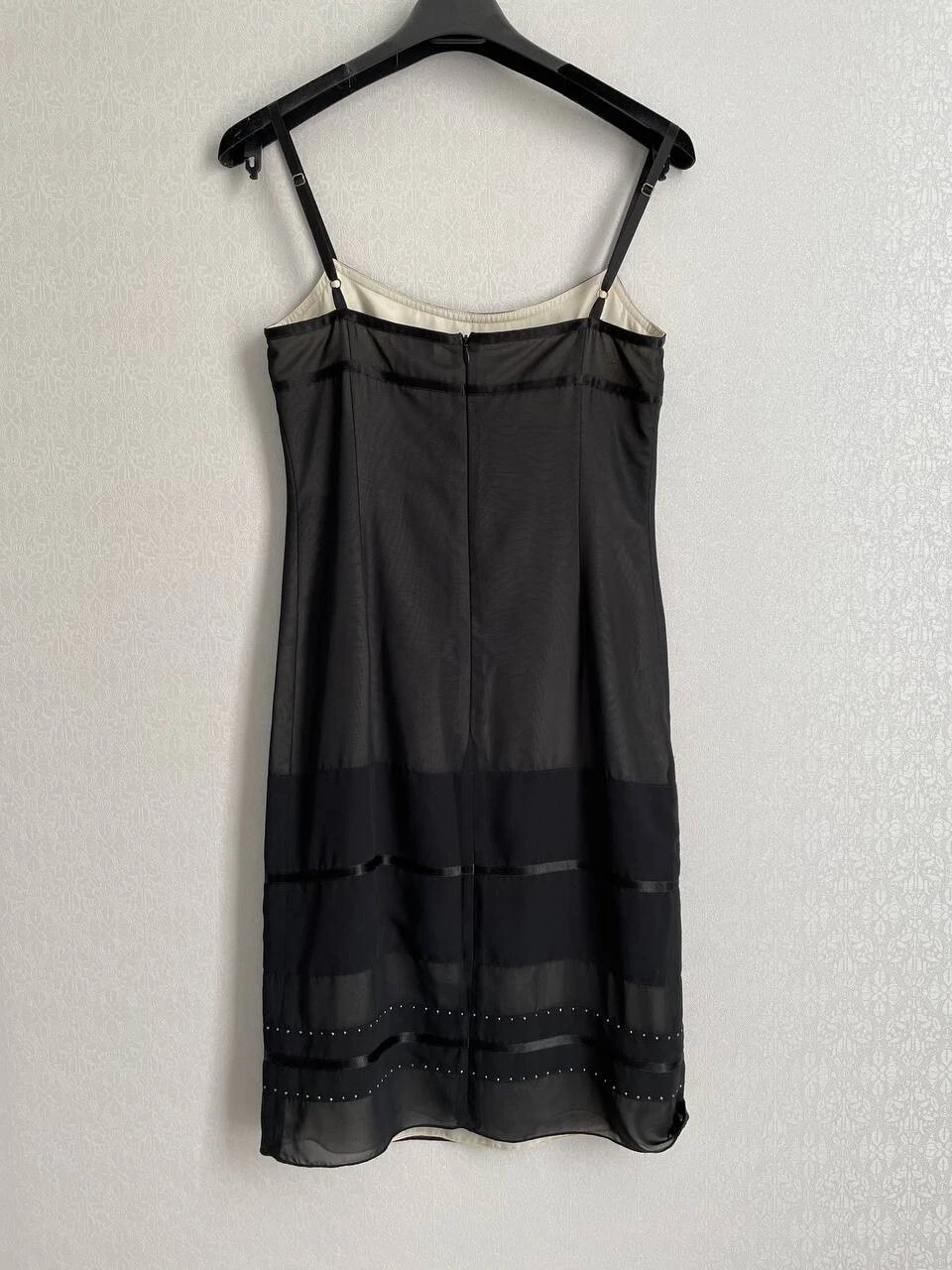 moschino abito vintage raro anni '90 piccolo abito nero