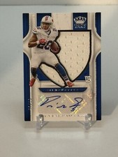 Devin Singletary 2019 Chronicles Crown Royale Silhouette /99 Rookie Auto RC A609