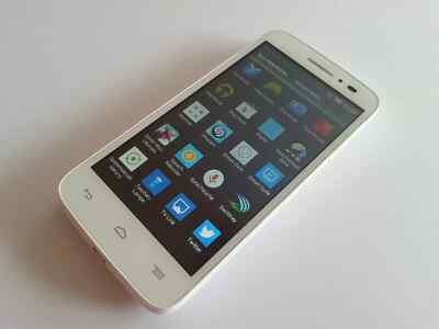ALCATEL ONETOUCH POP 2 8GB WEISS NEUW.+OVP+VIELE EXTRAS+RECHNUNG+DHL VERSAND