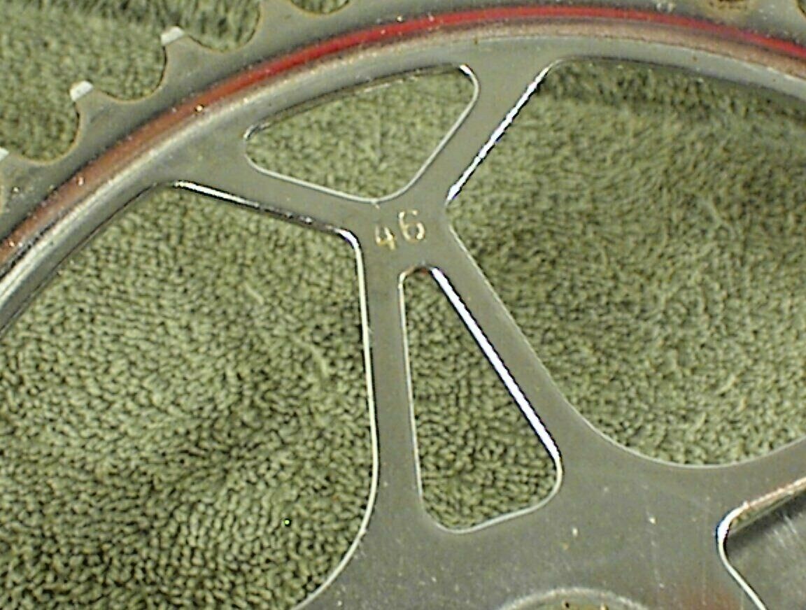 Vintage HERCULES BICYCLE NOTTINGHAM ENGLAND FRONT SPROCKET RIGHT