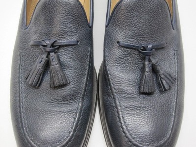 Allen Edmonds Perugia Tasseled Loafer in Navy Leather Unboxing Allen Edmonds Tassel Loafer | Perugia Loafer  main image 3