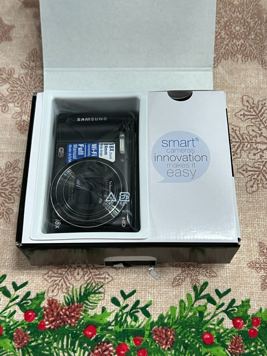 Samsung WB Series WB150F 14.2MP Digital Camera - Black for sale