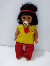 Bambolotto GABAR Indiano 40 cm MINIPHON made in Italy non funzionante