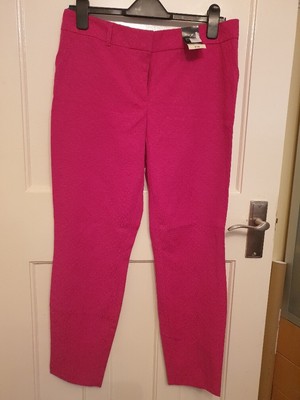 Ladies fuchsia pink ankle grazer 