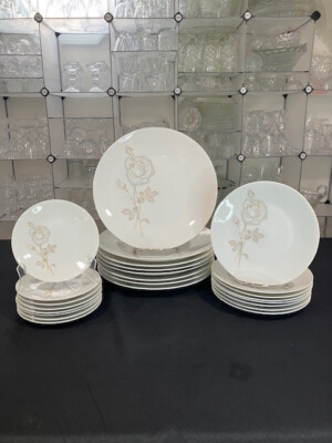 Classic Rose by Rosenthal Germany - 24pcs of Vintage Dinnerware