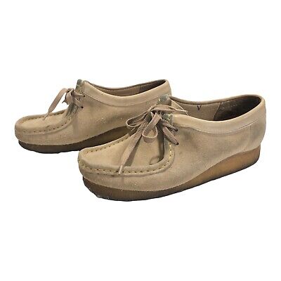 Clarks Originals Wallabee Women's Sz 8M Leather Crepe Sole Clarks Originals Wallabee Women's Sz 8M Leather Crepe Sole