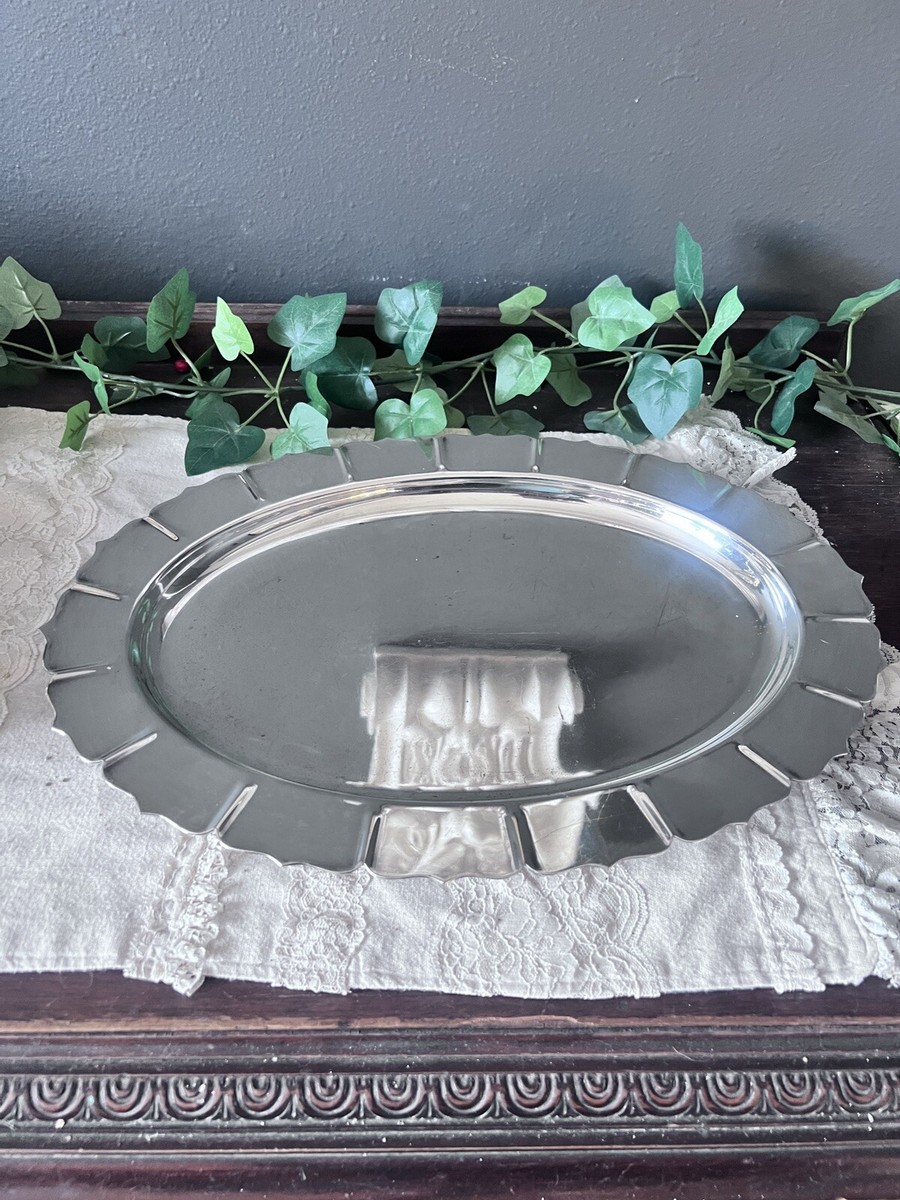 International Silver Co. Early American Silver plate Tray #4909 | eBay