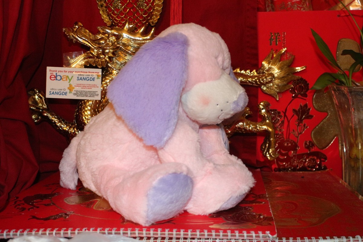 WEBKINZ JR. PINK PUPPY.COMES WITH SEALED/UNUSED CODE/TAG