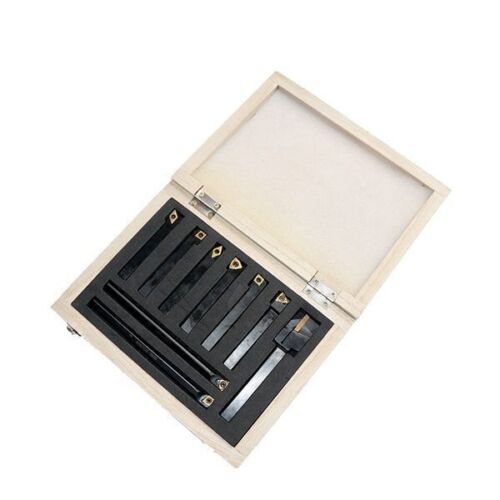8-20mm 9pcs Indexable Carbide Turning Tools,Lathe Cutting Tools Set for DIY0816 - Picture 2 of 7