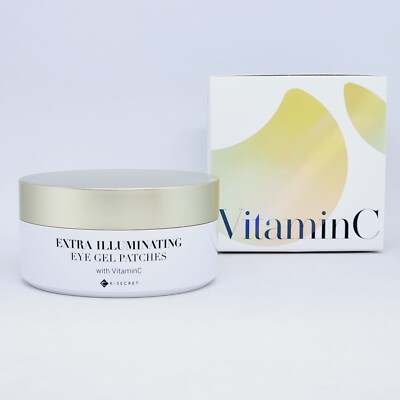 K-SECRET Vitamin C Extra Illuminating Eye Gel Patch 60 ea Anti Wrinkle K-Beauty