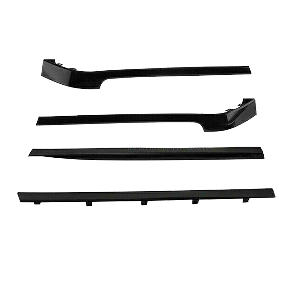 FOR RANGE ROVER VOGUE L405 1321 GLOSS BLACK PACK 6 PCS DOOR MOULDING