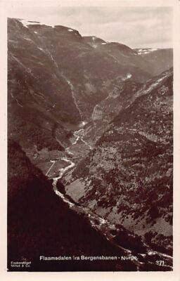 Norway - Flaamsdalen fra Bergensbanen - Publ. Mittet & Co. 371