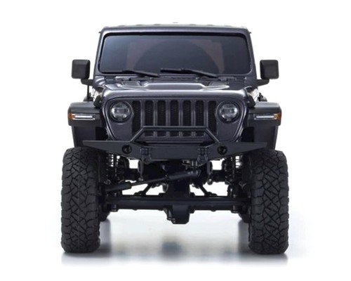 Kyosho Mini-Z 4X4 MX-01 Jeep Wrangler Rubicon Bright grau metallic KYO32521GM - Bild 4 von 8