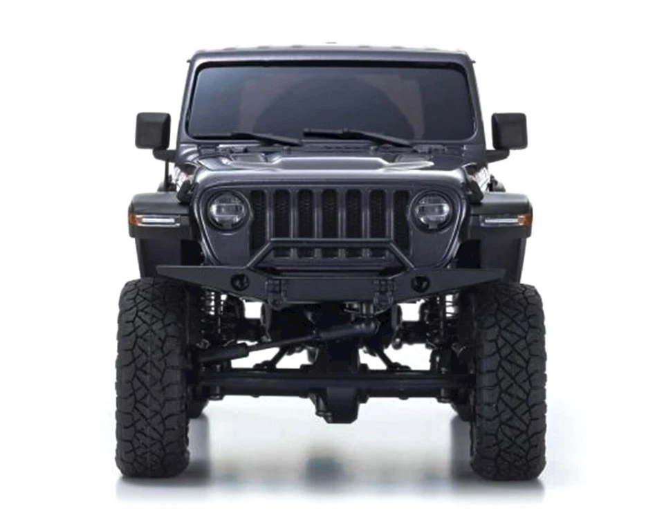 Kyosho Mini-Z 4X4 MX-01 Jeep Wrangler Rubicon Bright grau metallic KYO32521GM  - Bild 4 von 4