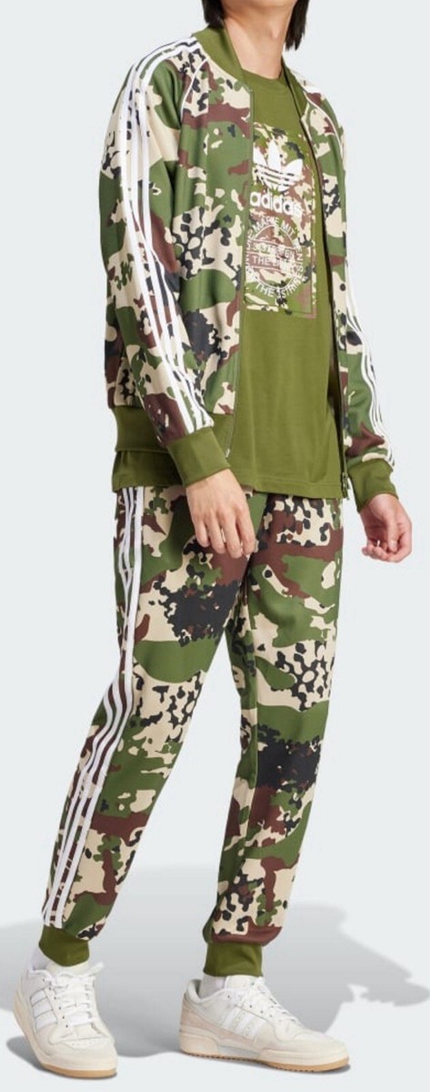 Buy adidas Originals SSTR Track Top Jacket Camo Camouflage