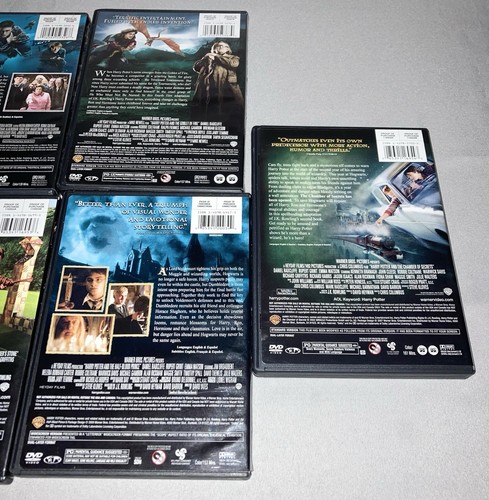 Set 7 Harry Potter Movie Series Collection DVD Widescreen Addition EUC - Picture 5 of 8