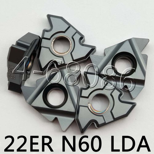 5pc 22ER N60 LDA CNC Tools alloy Carbide Inserts Threading Inserts for stainless - Picture 5 of 5