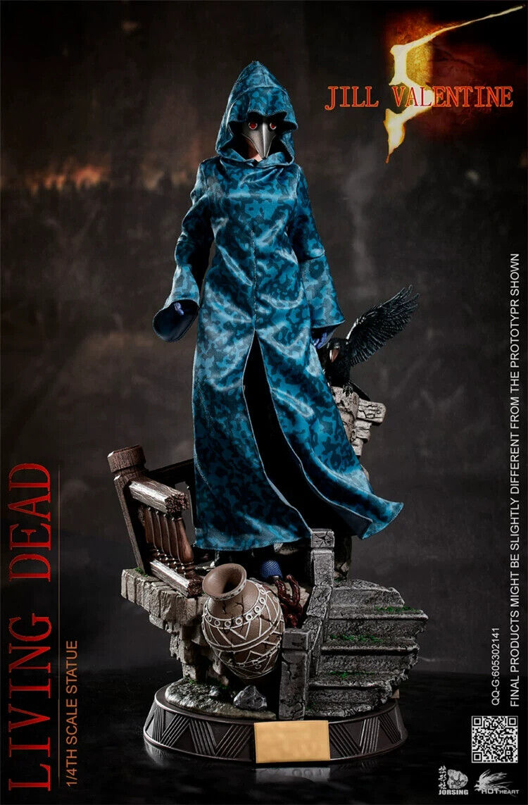 Resident Evil 5 Jill Valentine Resin Model Painted Statue 1/4 Hot