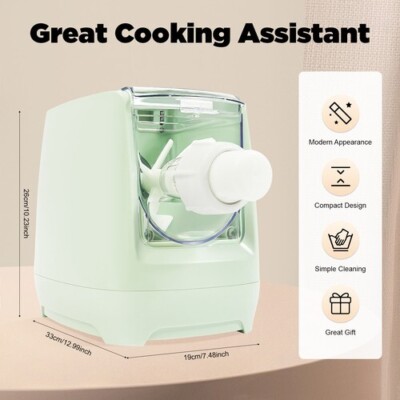 12 Noodle Shape Automatic Pasta Maker 33×19×26cm Electric 260w Noodle Machine