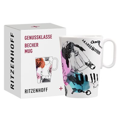 Ritzenhoff Genussklasse Kaffeebecher, Tasse 03 by Lenka Kühnertová 2022 WA