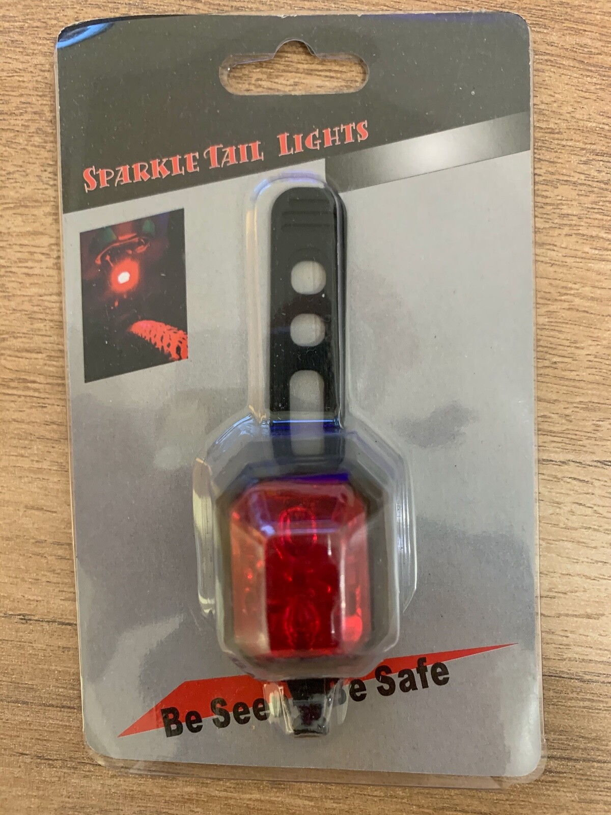 Bicycle LED Tail Rear Light Mountain Road Bike Helmet Lamp Waterproof 3