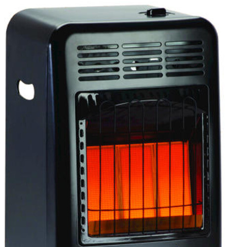 23u0026#034; Black Hi Med Low 18000 BTU Portable Cabinet Convection Propane  Heater | eBay
