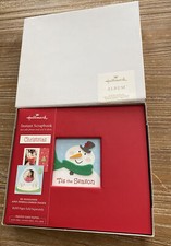 Hallmark Instant Scrapbook 20 Designed  Embellished Pages W/Original Box