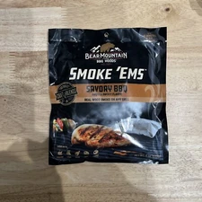 Bear Mountain Savory BBQ Smoke 'Ems Real Wood Smoke on any Grill 6oz.
