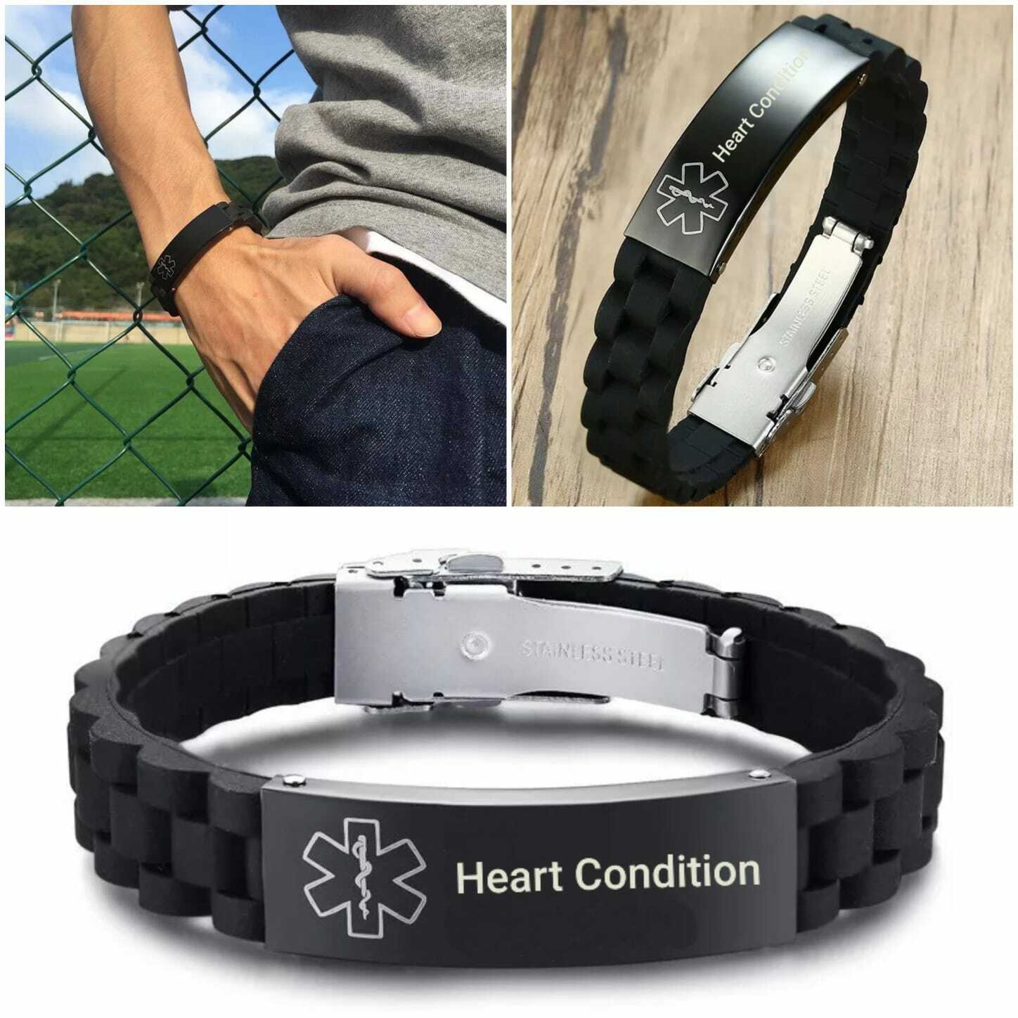 heart condition bracelet