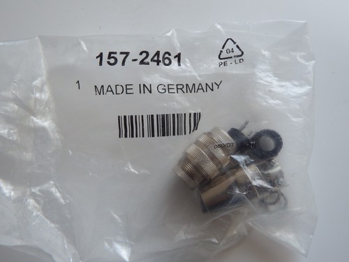 Amphenol C 091 D Series, 4 Pole Din Plug Plug, 5A, 300 V ac/dc IP67, Screw On - Picture 2 of 2